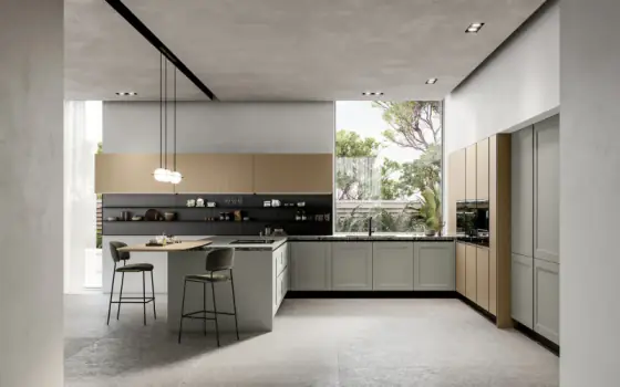 Meg modern kitchen by Arredo3