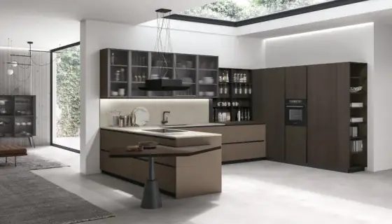 Metropolis modern kitchen by Stosa