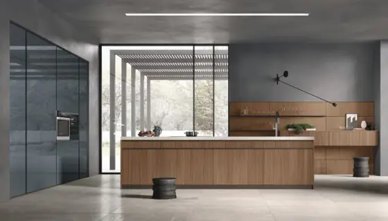 Natural modern kitchen by Stosa