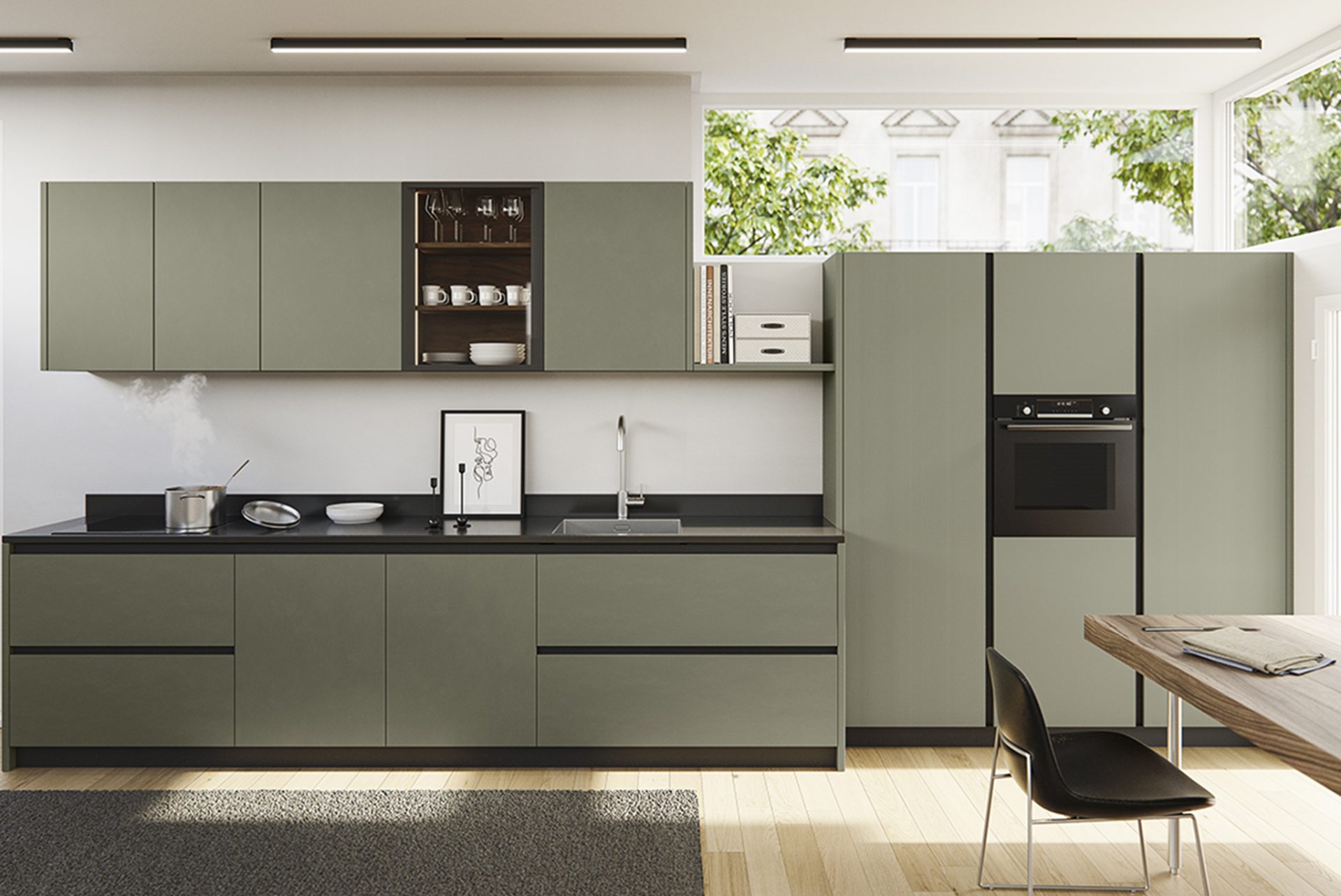 Polylaminate — POLYLAMINATE TOSCANA MATT DRY GREEN