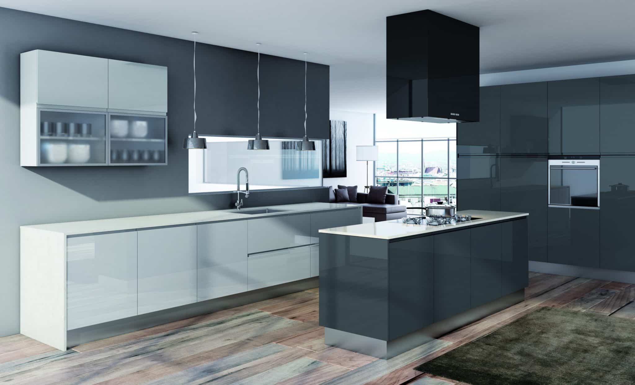 Venecia — VENECIA WHITE AND GLOSS GRAPHITE