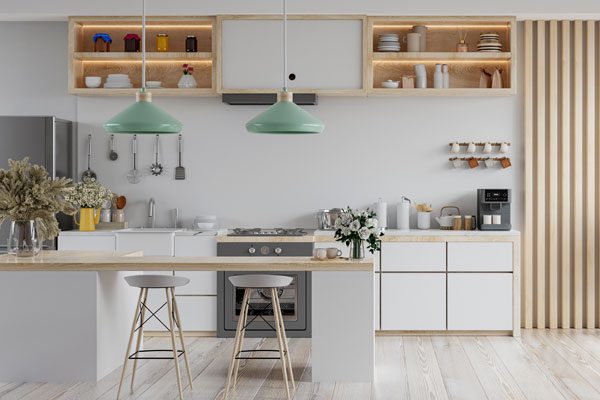 Custom Italian Modern Kitchen Cabinets